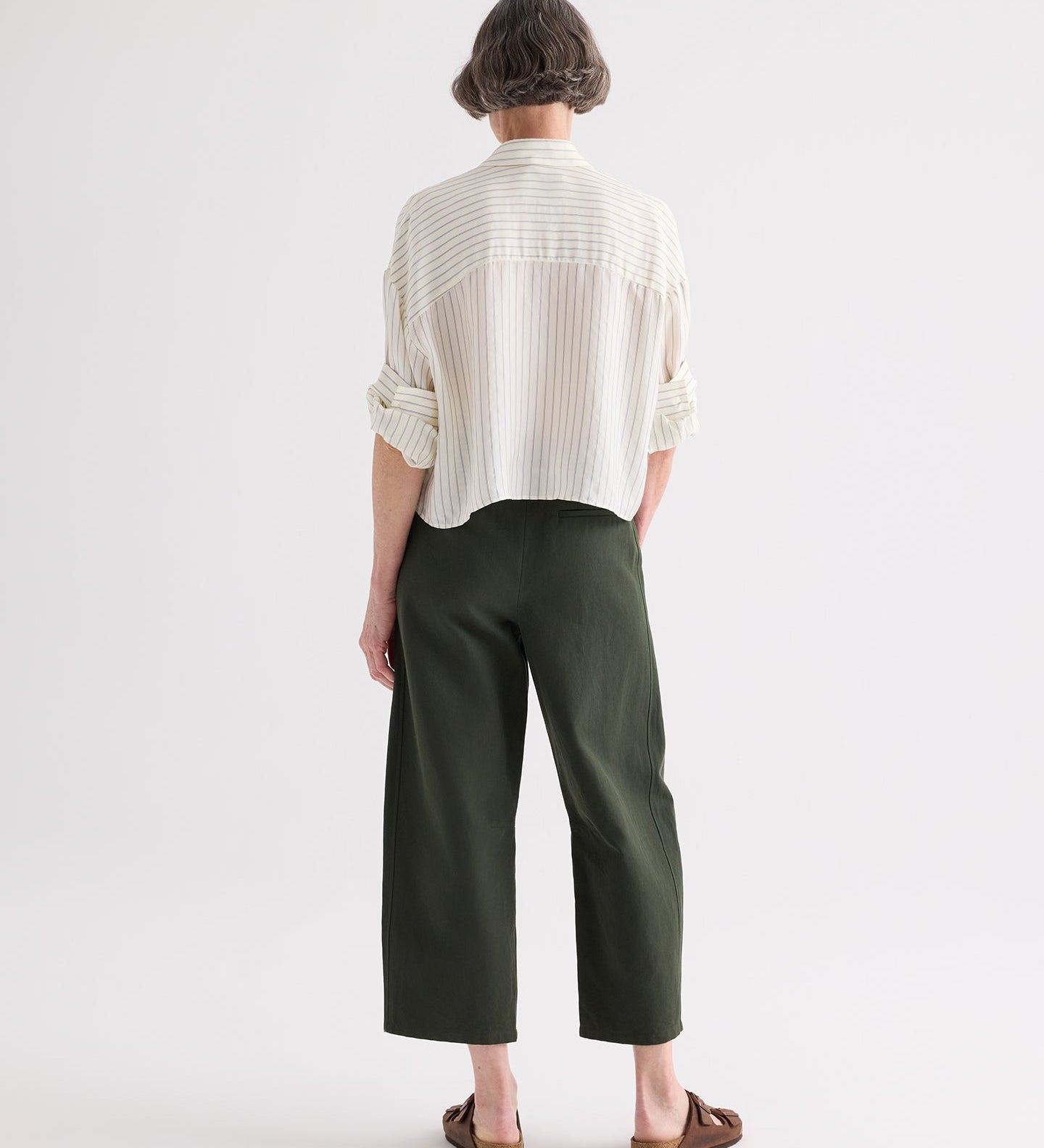 TWP - Next Ex Shirt in Pencil Stripe Viscose