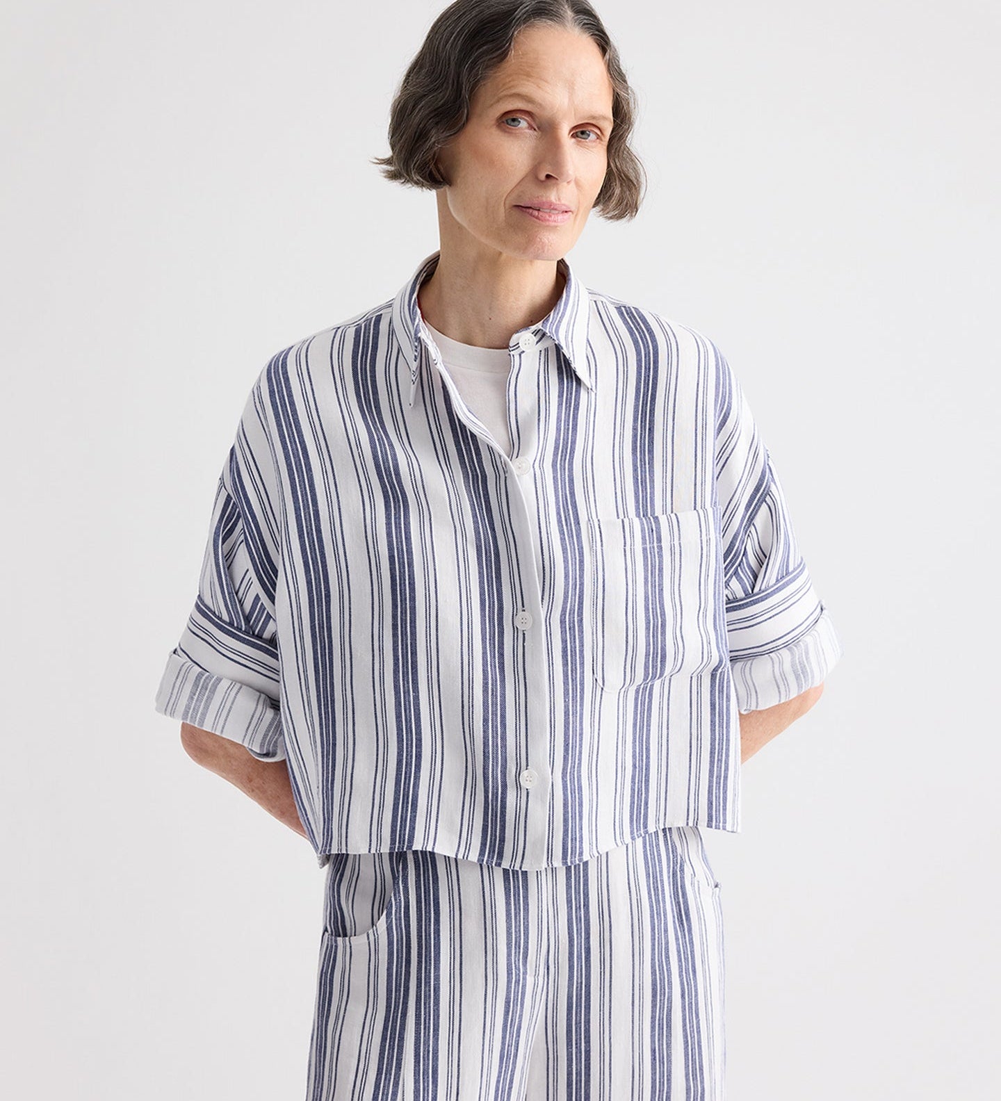 TWP - Next Ex Shirt in Hemp Denim