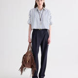TWP - Next Ex Shirt in Mens Stripe on Superfine Poplin