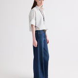 TWP - Next Ex Shirt in Mixed Hairline Stripe