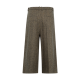 Saint Laurent - Herringbone Wool Culottes