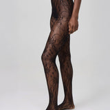 Veronica Beard - Floral Lace Tights