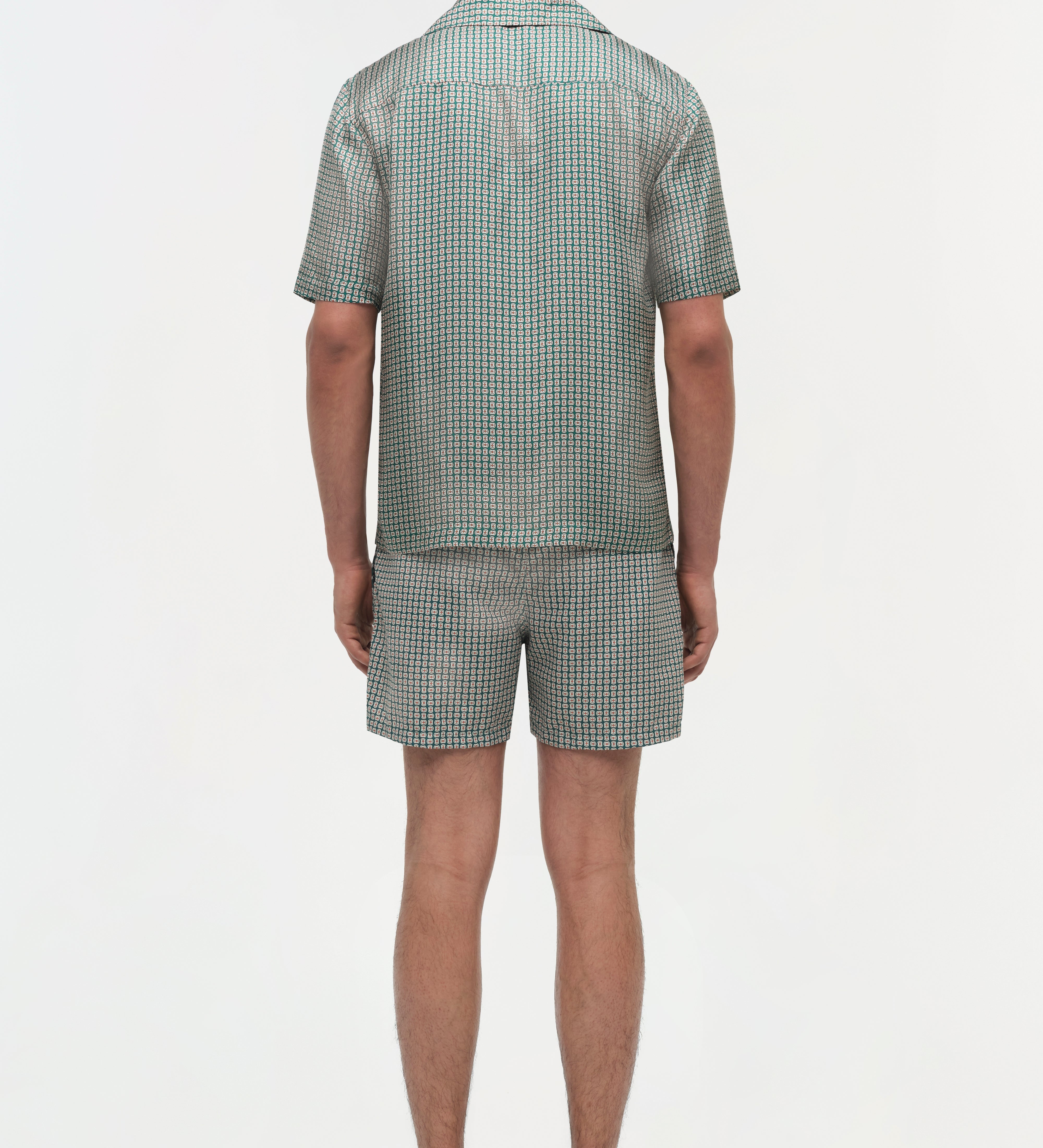 Simkhai - Clarke Silk Foulard Camp Shirt