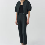 Simkhai - Austyn Short Sleeve Leather Jacket