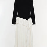 Simkhai - Ornella Knit Satin Midi Dress