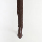 Simkhai - Joni Stretch Leather Over The Knee Boot