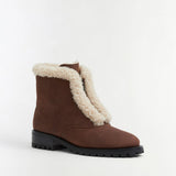 Simkhai - Noah Shearling Lug Sole Zip Boot