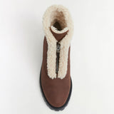 Simkhai - Noah Shearling Lug Sole Zip Boot