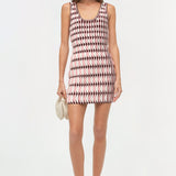 Simkhai - Lorien Scalloped Knit Mini Dress