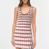 Simkhai - Lorien Scalloped Knit Mini Dress