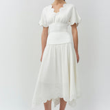 Simkhai - Delphina Embroidered Linen Knit Top