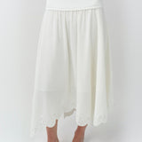 Simkhai - Haven Embroidered Linen Knit Skirt
