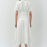 Simkhai - Delphina Embroidered Linen Knit Top