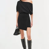 Simkhai - Shania Off Shoulder Knit Mini Dress