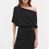 Simkhai - Shania Off Shoulder Knit Mini Dress
