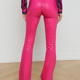 L'AGENCE - Marty Coated Flare Jean