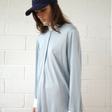 Conner Ives - Silk Jersey Winged Collar Shirt