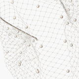 Jennifer Behr - Voilette Headband with Pearls -- Cream