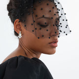 Jennifer Behr - Chiara Veil -- Black Pearl
