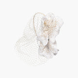 Jennifer Behr - Crystal Orchid Voilette -- Cream