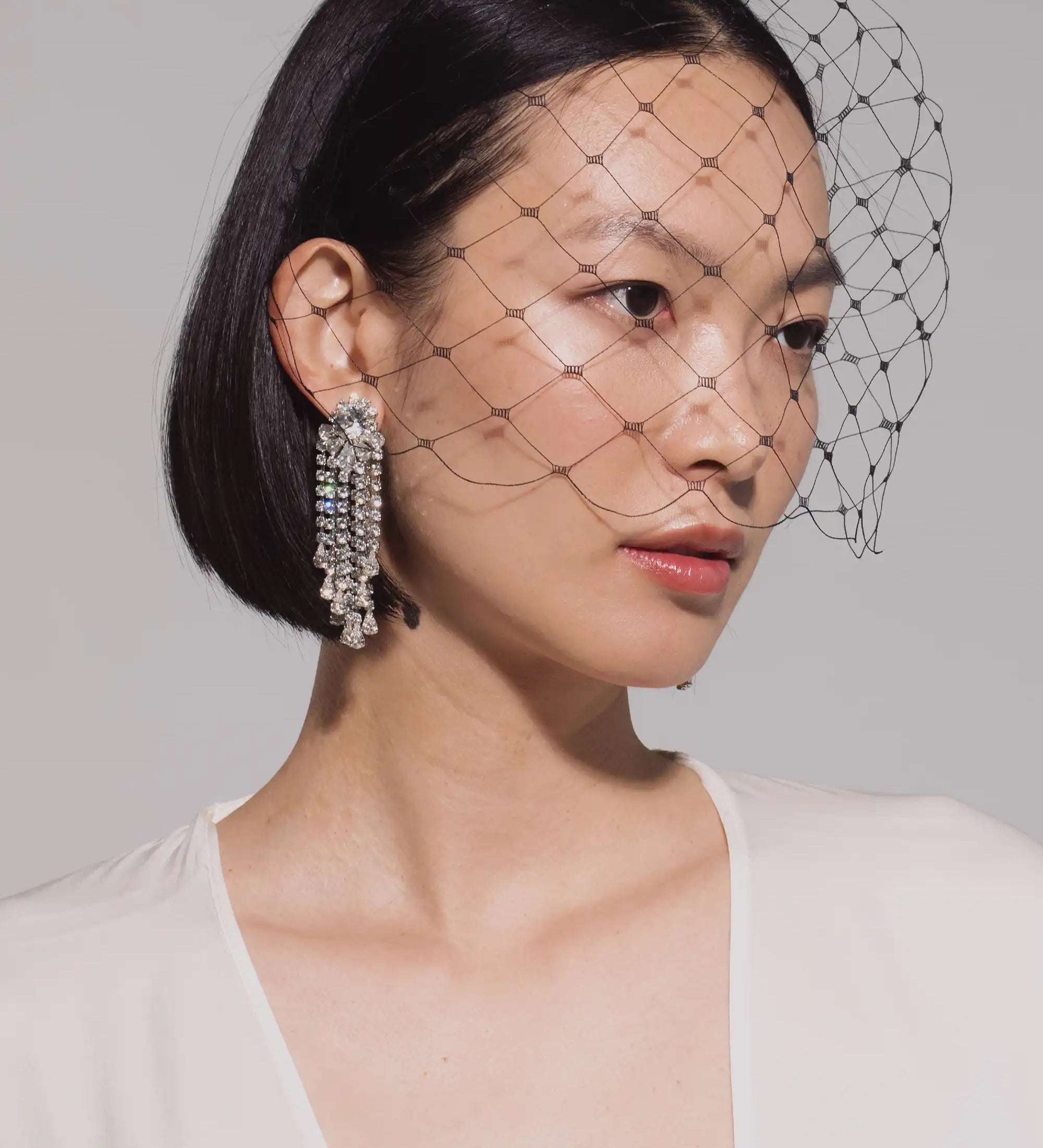 Jennifer Behr - Wide Veiling Voilette Headband