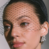 Jennifer Behr - Jacqueline Voilette -- Black