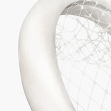 Jennifer Behr - Tori Voilette Headband -- Cream