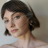 Jennifer Behr - Tori Voilette Headband -- Cream