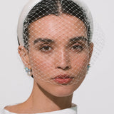Jennifer Behr - Tori Voilette Headband -- Cream