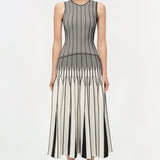 Simkhai - Oaklen Illusion Knit Midi Dress
