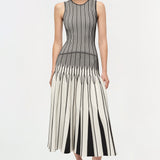 Simkhai - Oaklen Illusion Knit Midi Dress