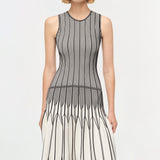 Simkhai - Oaklen Illusion Knit Midi Dress