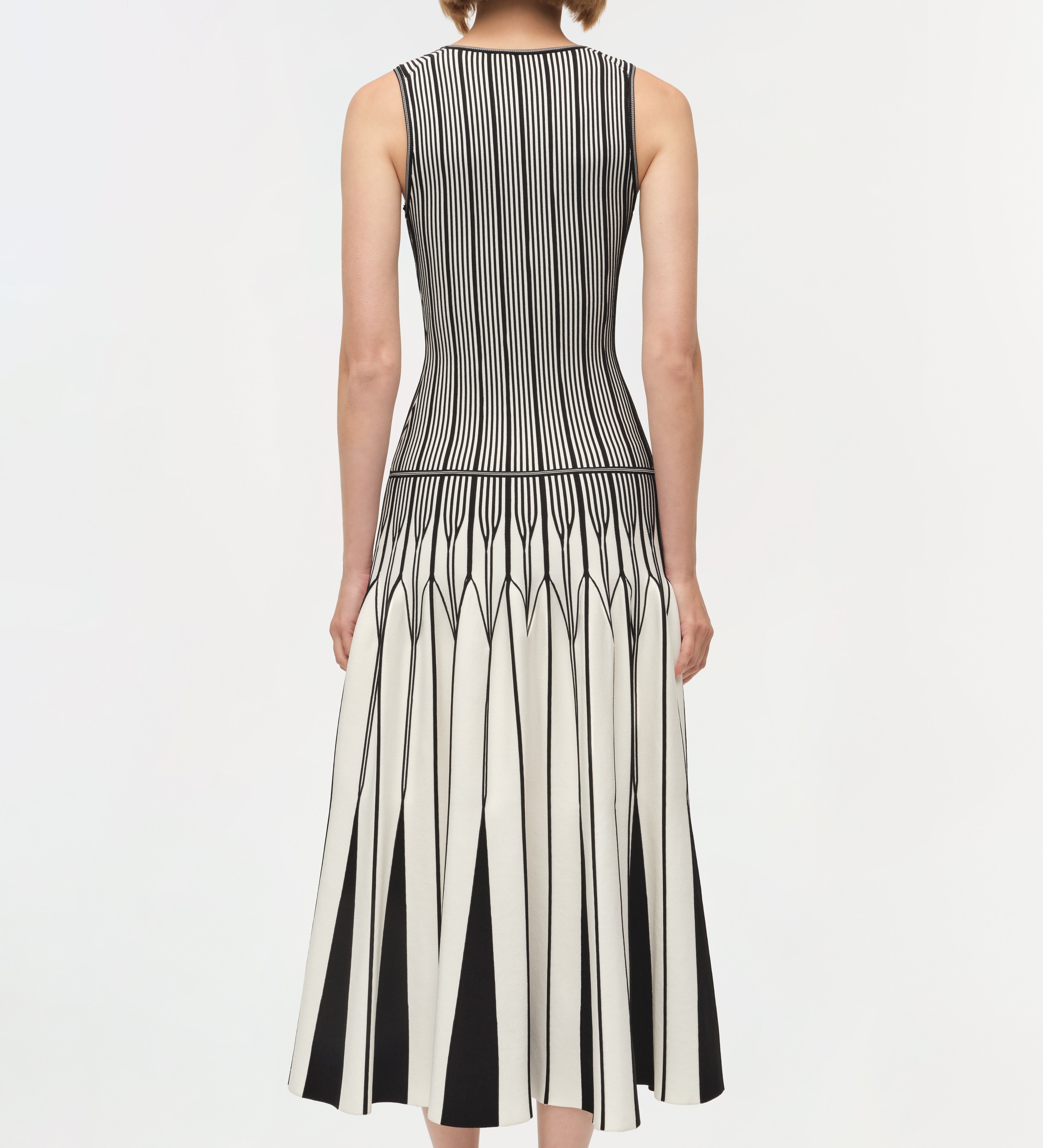 Simkhai - Oaklen Illusion Knit Midi Dress