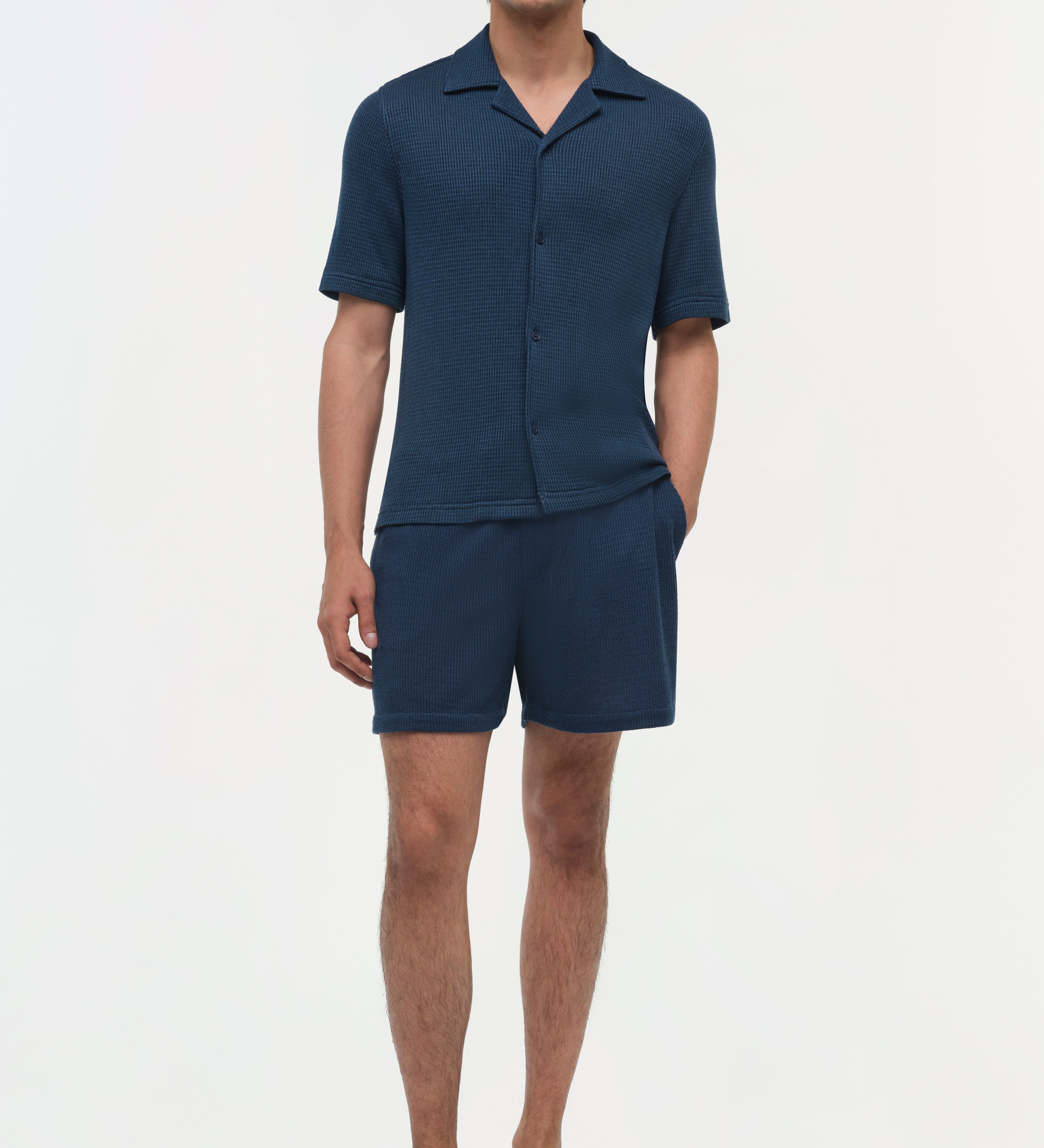 Simkhai - Conroy Wool Silk Shorts