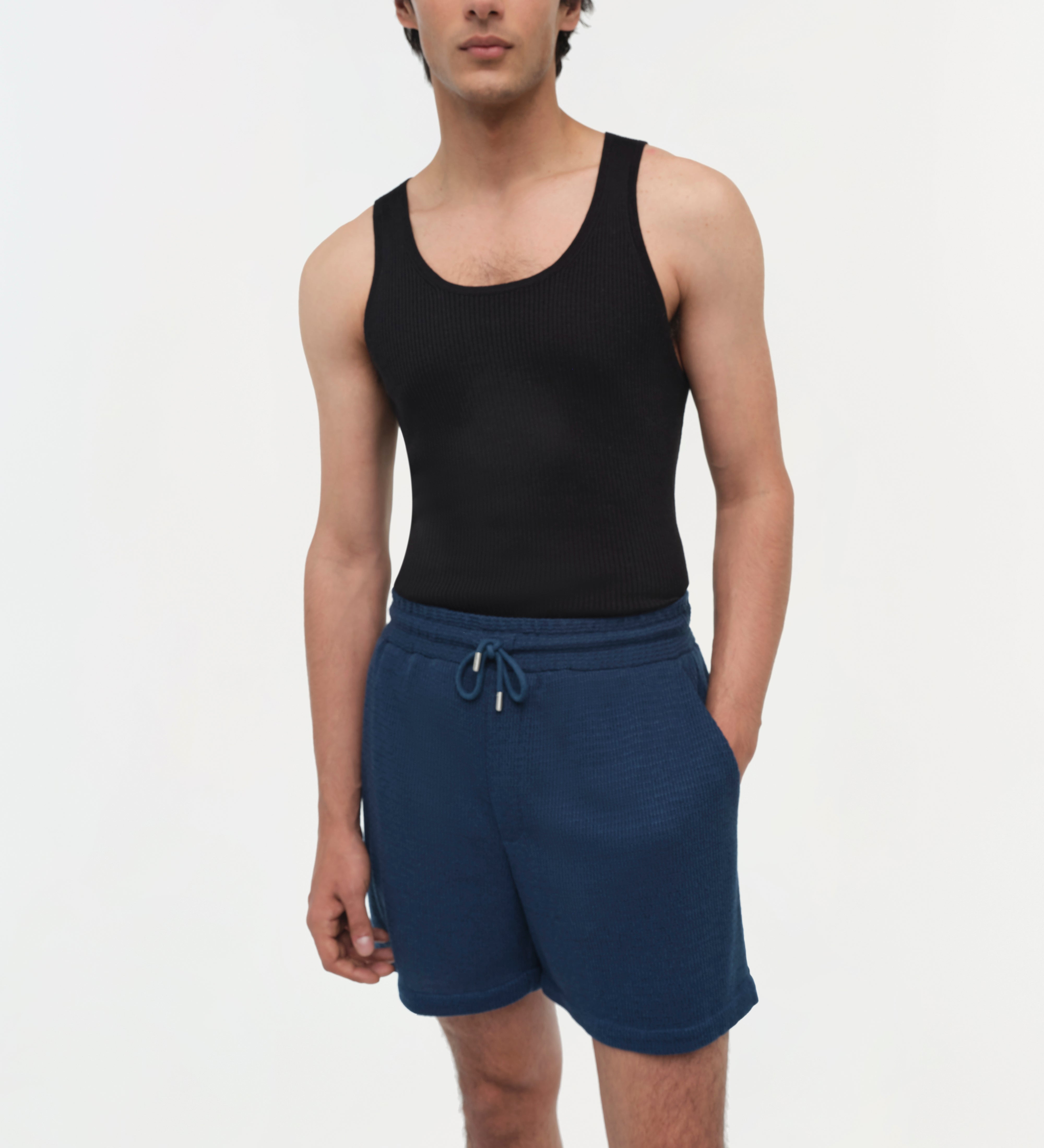 Simkhai - Conroy Wool Silk Shorts