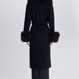 Simkhai - Kinsley Faux Fur Wool Coat
