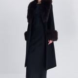 Simkhai - Kinsley Faux Fur Wool Coat