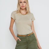 L'AGENCE - Cory Cotton Scoopneck Tee