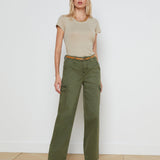 L'AGENCE - Cory Cotton Scoopneck Tee