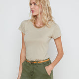 L'AGENCE - Cory Cotton Scoopneck Tee