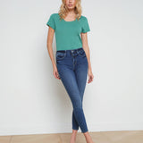 L'AGENCE - Cory Cotton Scoopneck Tee
