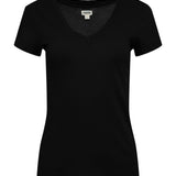 L'AGENCE - Becca Cotton V-Neck Tee