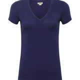 L'AGENCE - Becca Cotton V-Neck Tee
