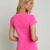 L'AGENCE - Becca Cotton V-Neck Tee