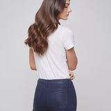 L'AGENCE - Becca Cotton V-Neck Tee