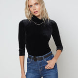 L'AGENCE - Aja Velvet Turtleneck