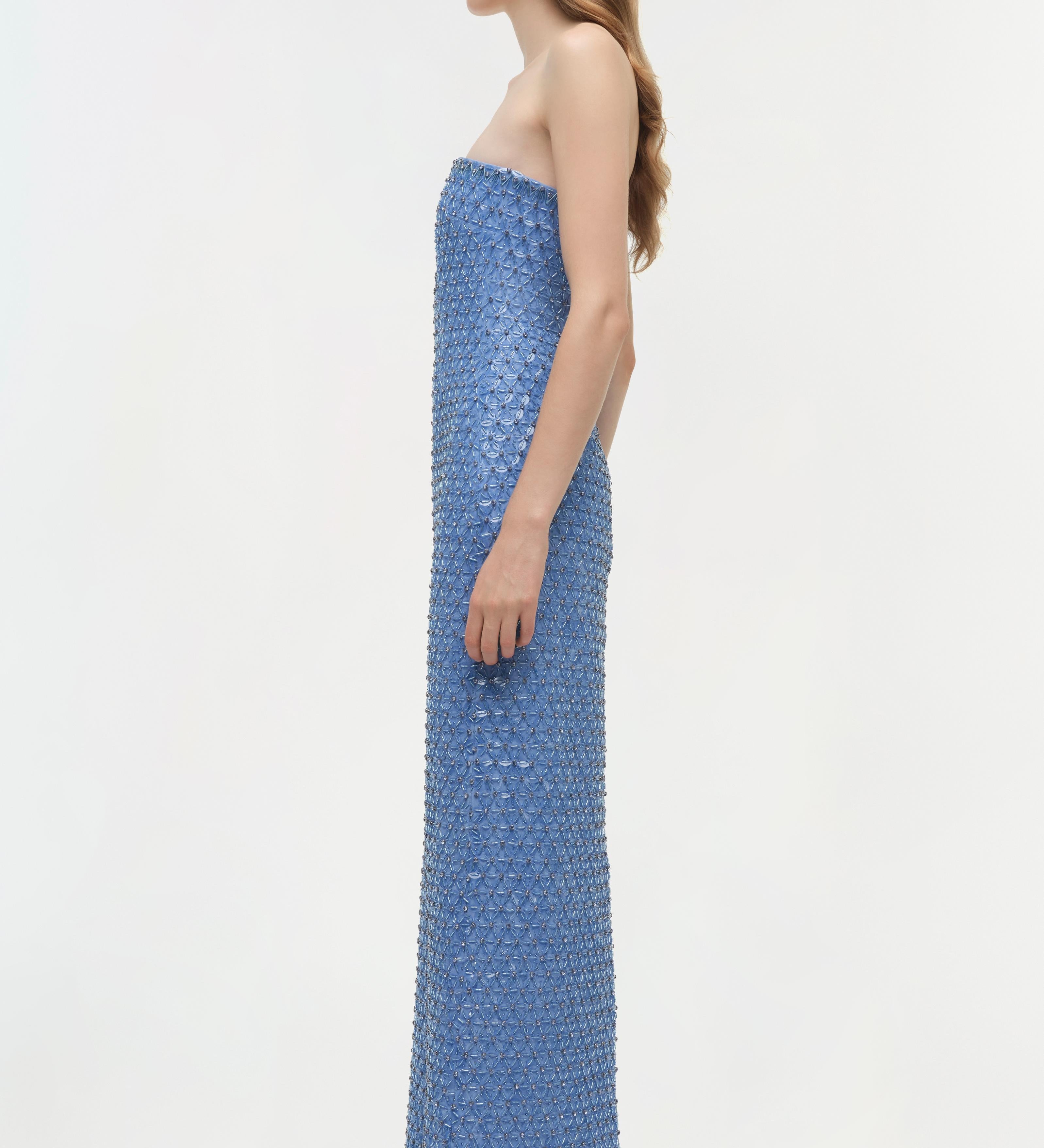 Simkhai - Vanessa Embellished Bustier Midi Dress