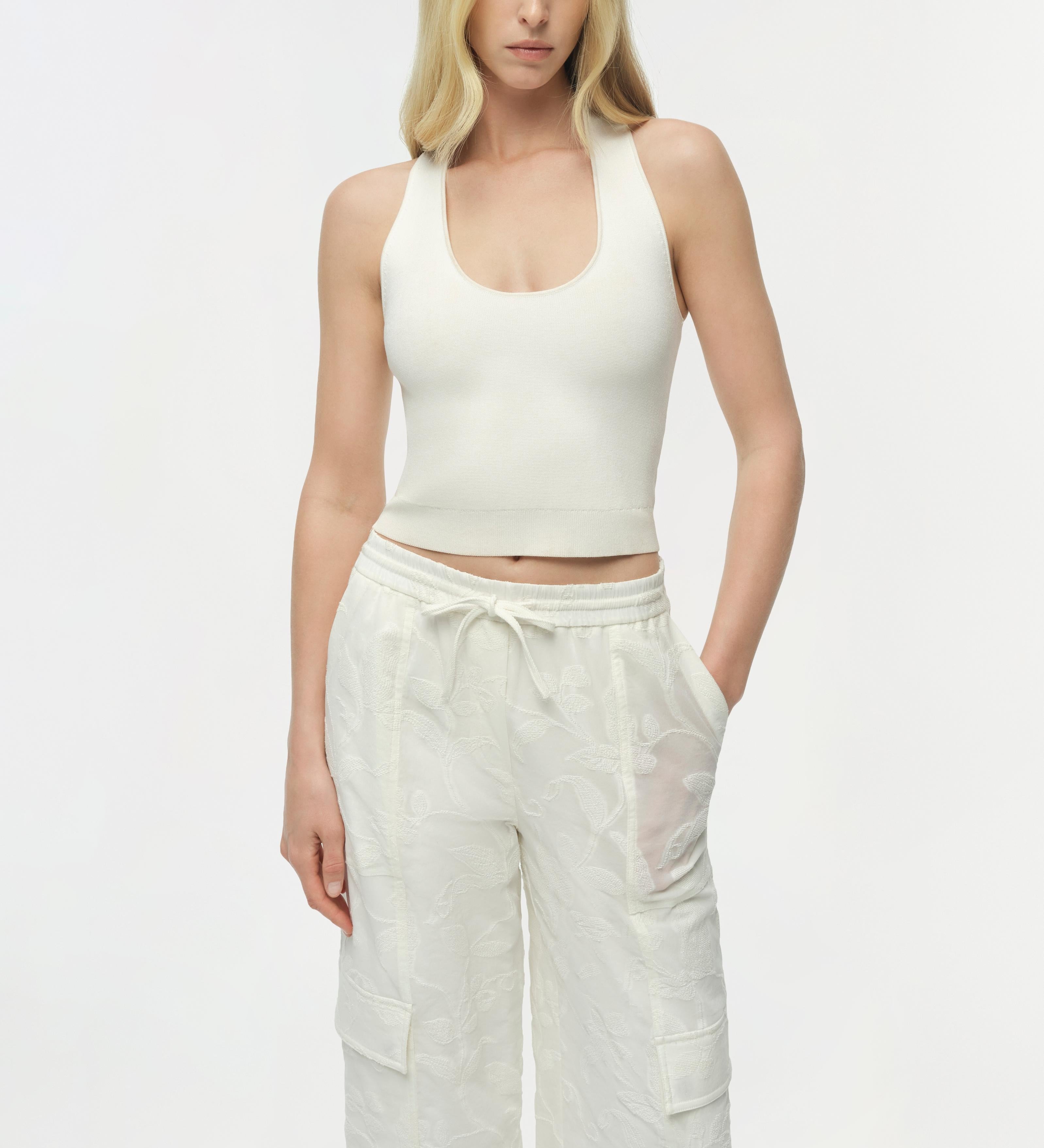 Simkhai - Georgiana Jacquard Cargo Pant