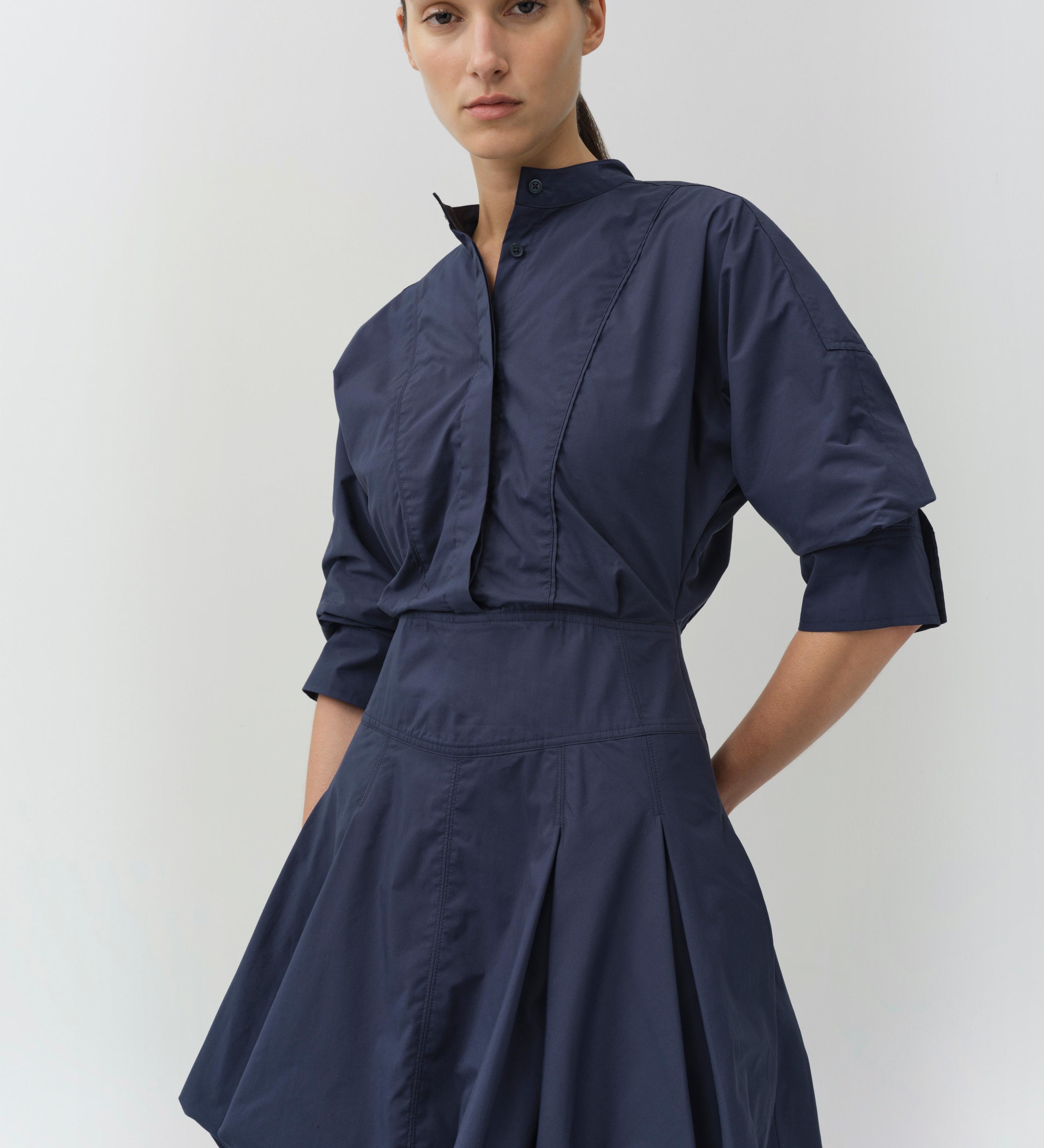 Simkhai - Effie Cotton Bubble Mini Dress