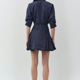 Simkhai - Effie Cotton Bubble Mini Dress